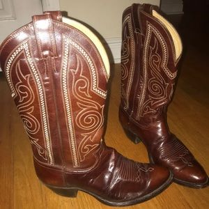 Men’s Brown Justin Cowboy Boots